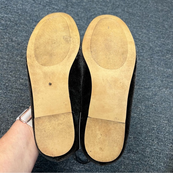 Torrid Velvet Lace Up Ballet Flats - Size 8 WIDE - Picture 3 of 3